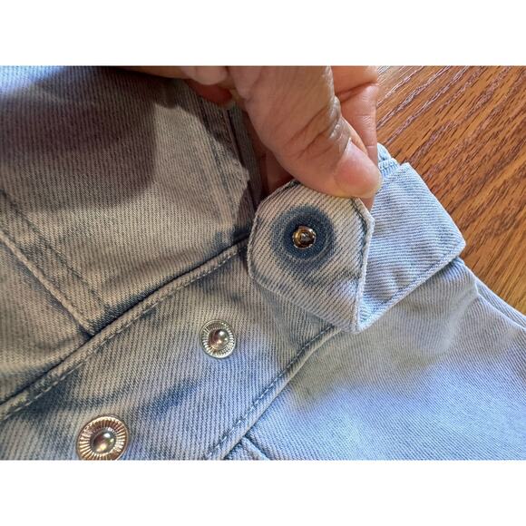 Good American Fit For Success Denim Sleeveless Jumpsuit size 2  / US small - Picture 11 of 12